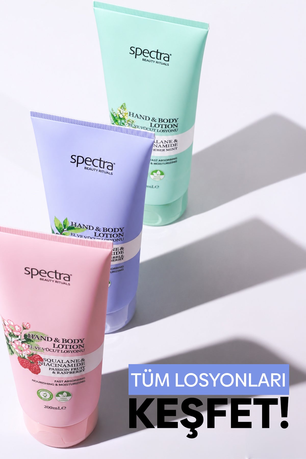 Nemlendirici ve Canlandırıcı Vegan El ve Vücut Losyonu -Blueberry&Wild Bluebell- 200 ML
