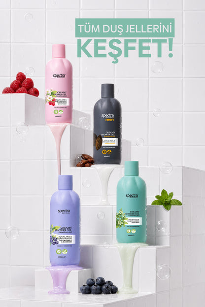 Nemlendirici Kremsi Vegan Duş Jeli -Fresh Mint- SLES&SLS&Paraben içermez- 400 ML