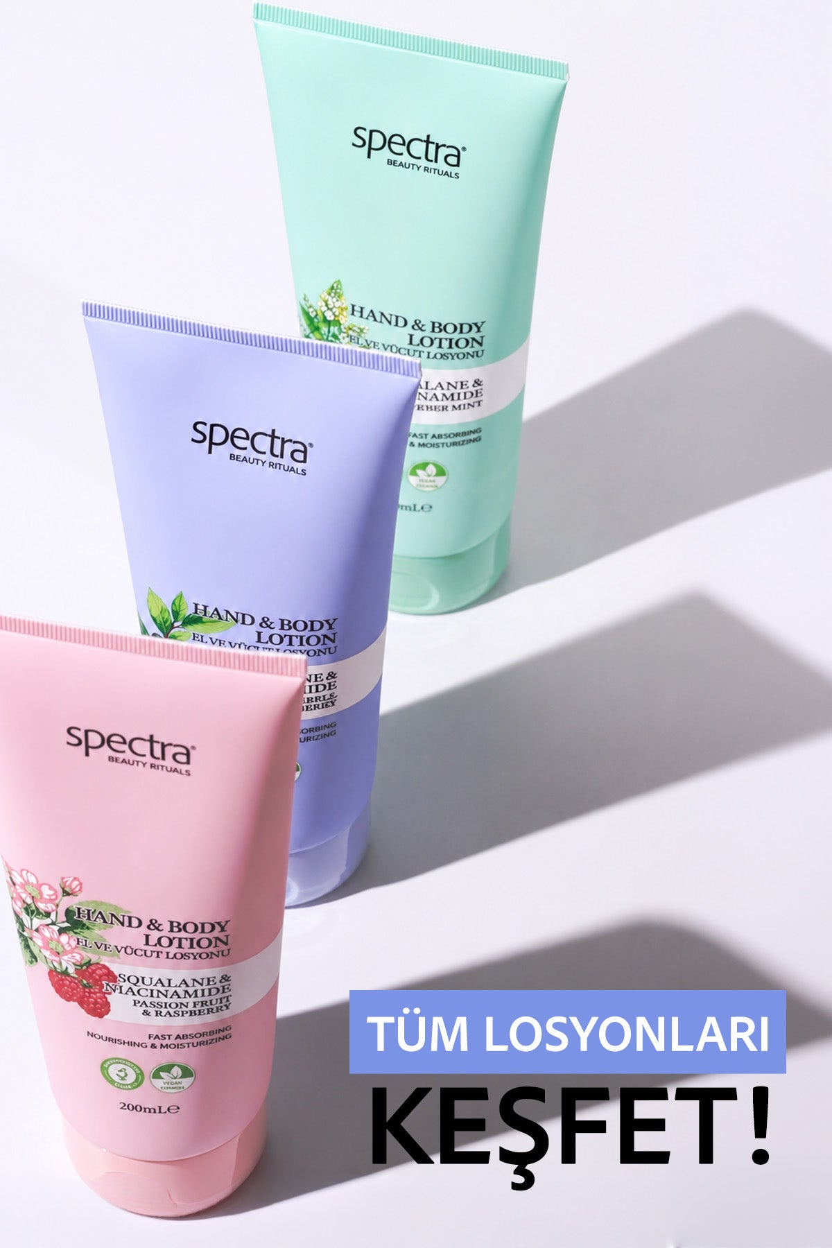 Nemlendirici ve Canlandırıcı Vegan El ve Vücut Losyonu -Blueberry&Wild Bluebell- 200 ML
