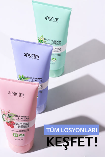 Nemlendirici ve Canlandırıcı Vegan El ve Vücut Losyonu -Blueberry&Wild Bluebell- 200 ML