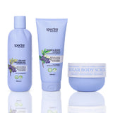 Blueberry & Wild Bluebell 3'lü Vegan Set, Duş Jeli + Şeker Peelingi + Vücut Losyonu - 1