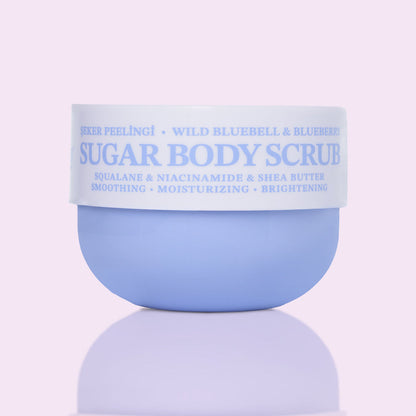 Blueberry & Wild Bluebell Vegan Şeker Peelingi, Pürüzsüzleştirici Vücut Scrub 330 gr - 2