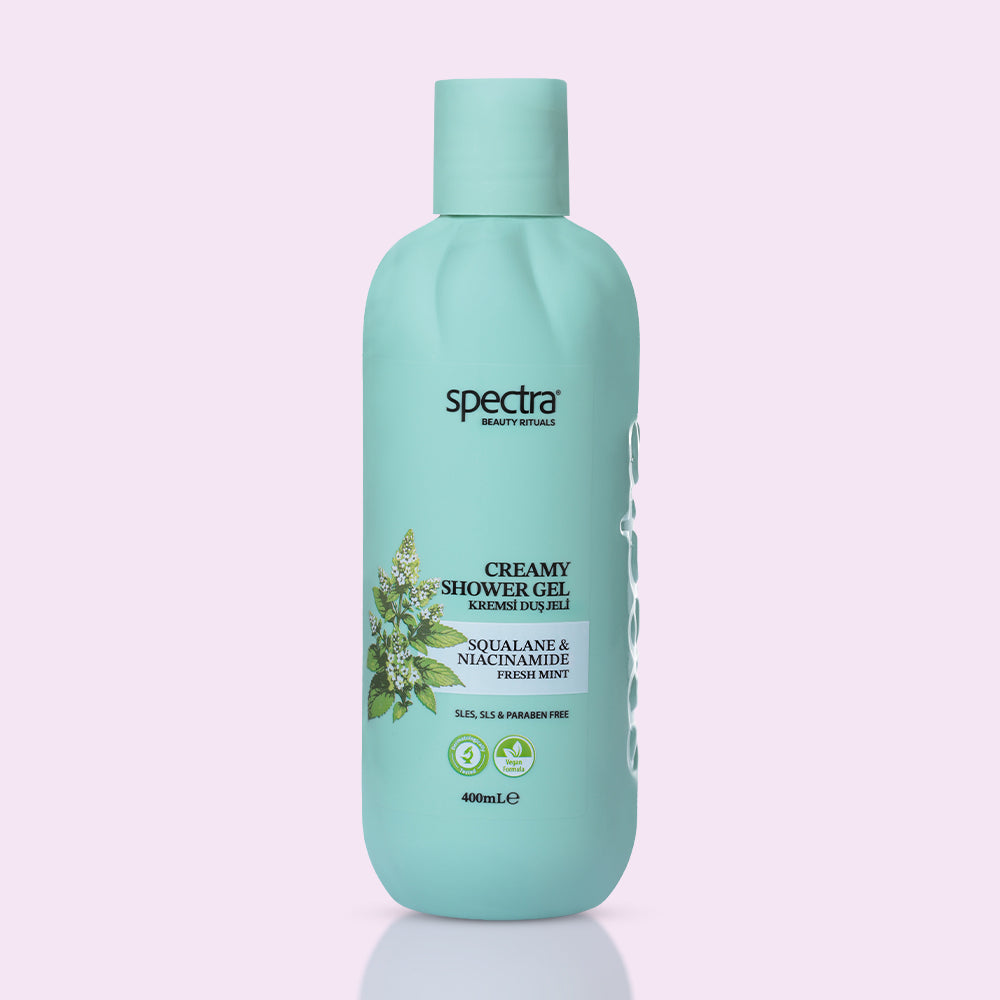 Fresh Mint Nane Kokulu Vegan Kremsi Duş Jeli, Nemlendirici ve Nazik Arındırıcı 400 ml - 2