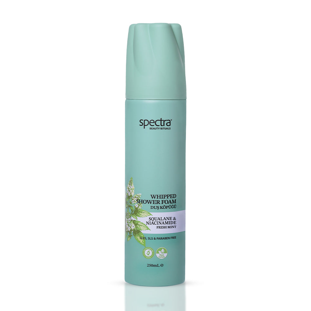 Fresh Mint Nane Kokulu Vegan Whipped Duş Köpüğü, Squalane & Niacinamide 250 ml - 1