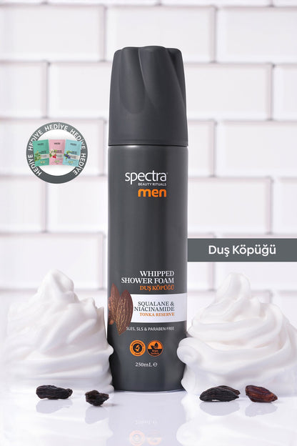 Men Tonka Reserve Nemlendirici Vegan Whipped Duş Köpüğü, Squalane & Niacinamide 250 ml - 3