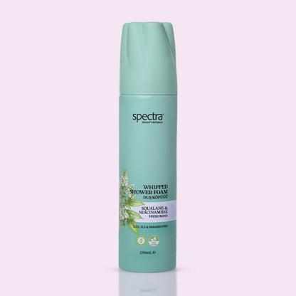 Nemlendirici ve Arındırıcı Vegan Whipped Duş Köpüğü - Fresh Mint - 250 ML
