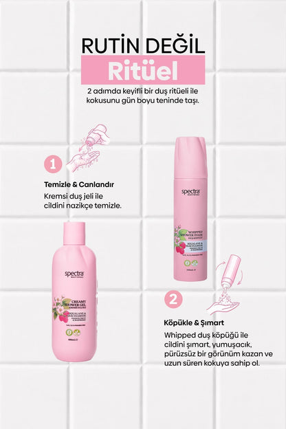 Raspberry & Passion Fruit 2'li Vegan Bakım Seti, Duş Köpüğü 250 ml + Duş Jeli 400 ml - 6