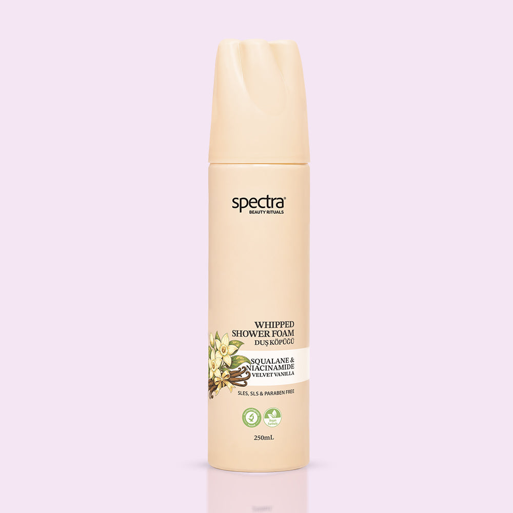 Vegan Whipped Duş Köpüğü - Velvet Vanilla - 250 ML (SLES,SLS,PARABEN FREE )