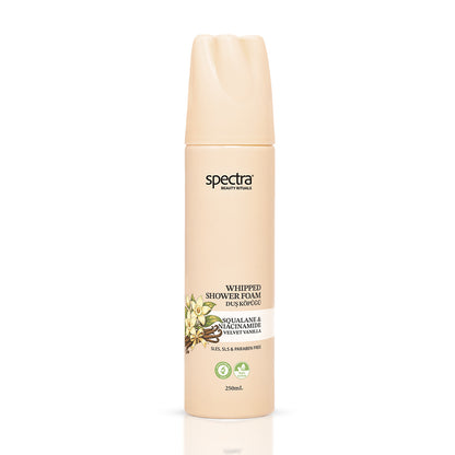Velvet Vanilla Vanilya Kokulu Vegan Whipped Duş Köpüğü, Squalane & Niacinamide 250 ml - 1